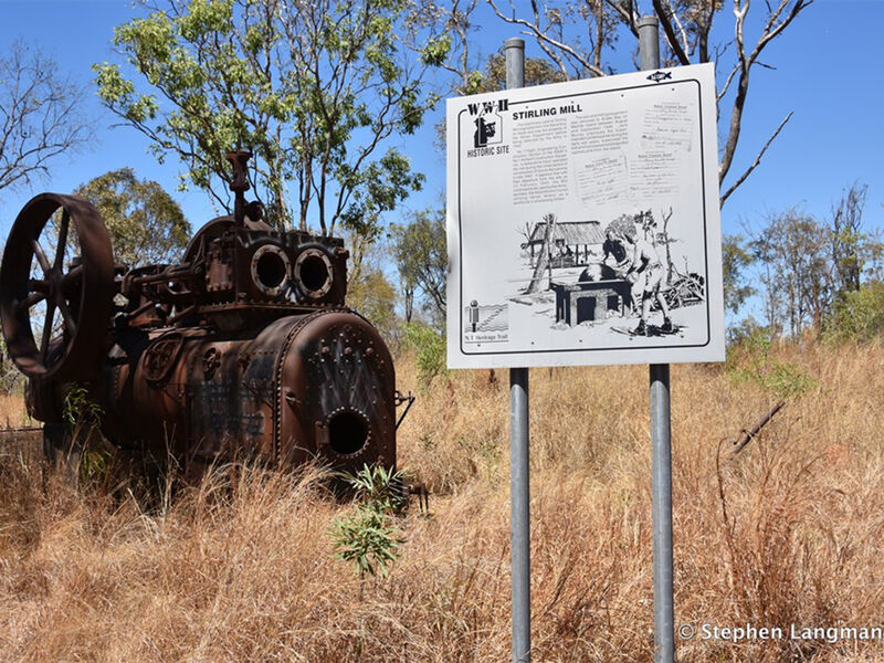 Stirling Mill WWII site