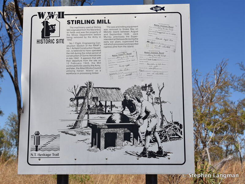 Stirling Mill WWII site