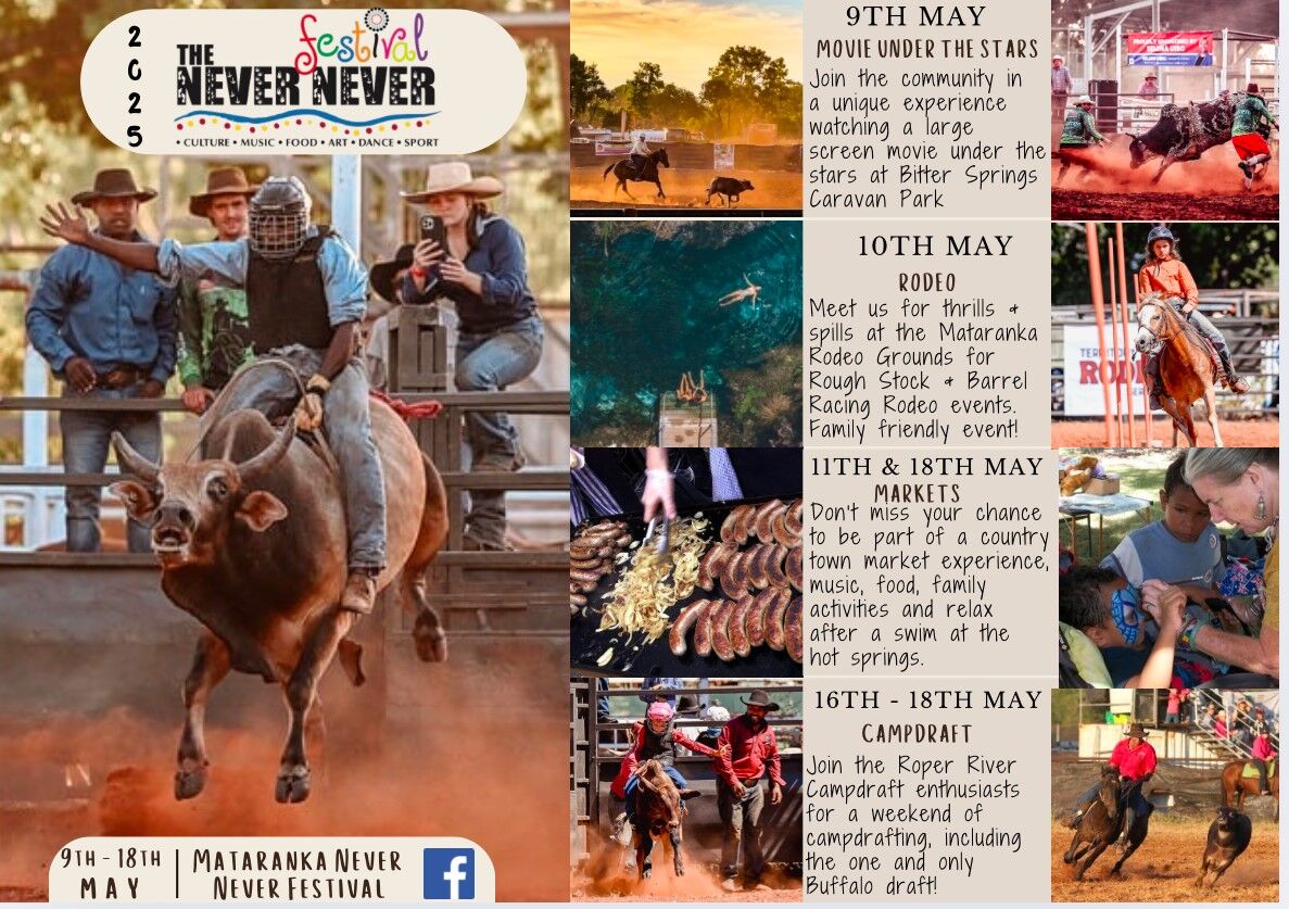 The Never Never Festival - Mataranka Roadhouse NT