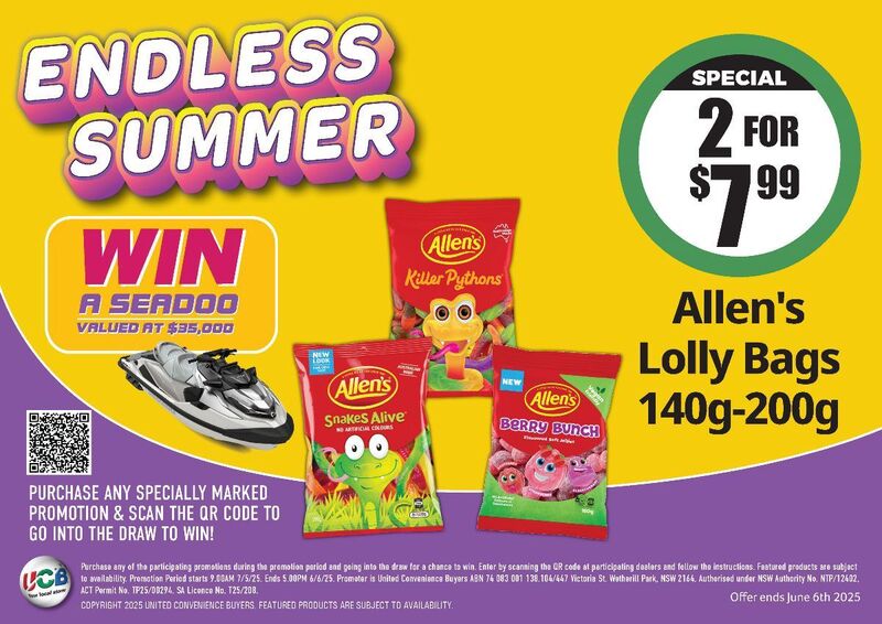 May Specials