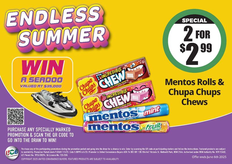 May Specials