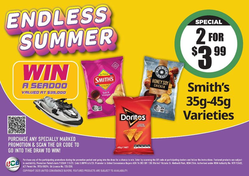 May Specials