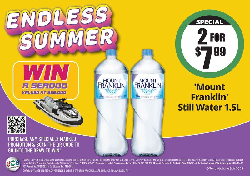 May Specials