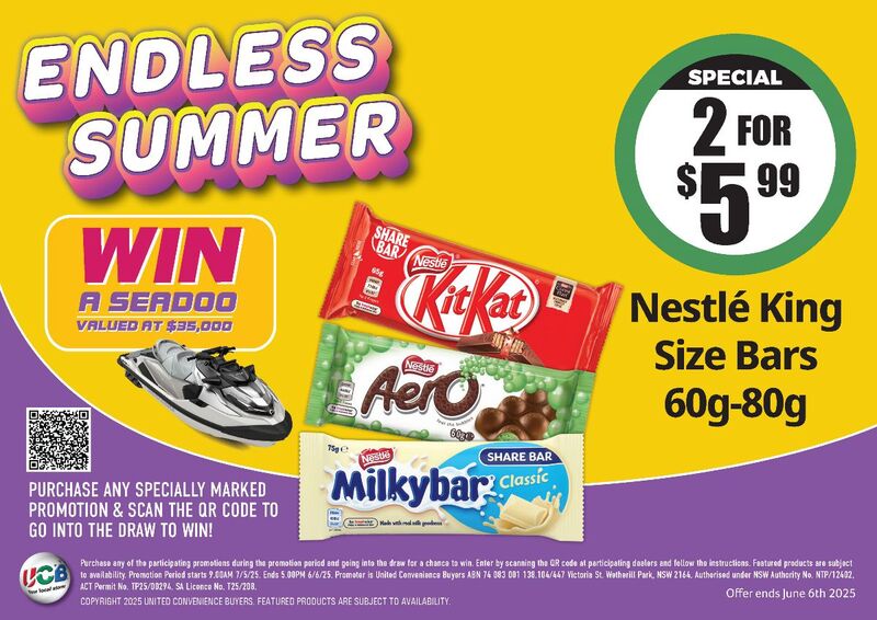 May Specials