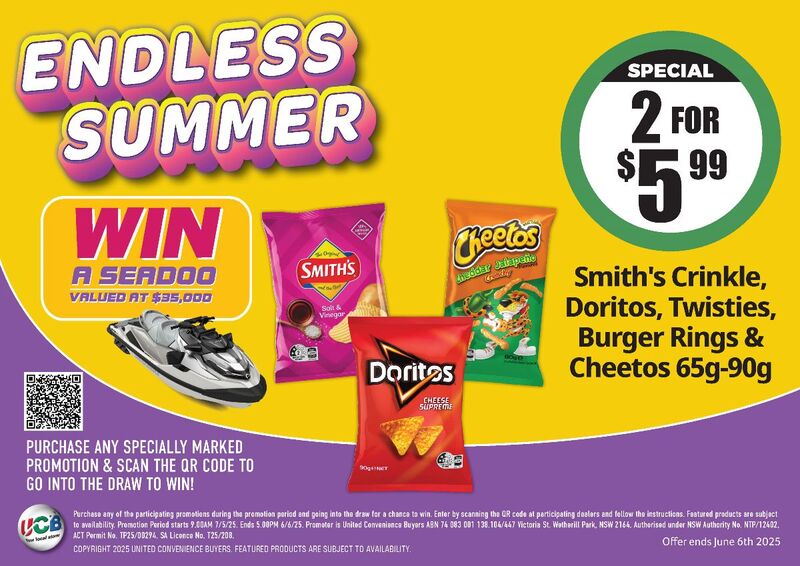 May Specials