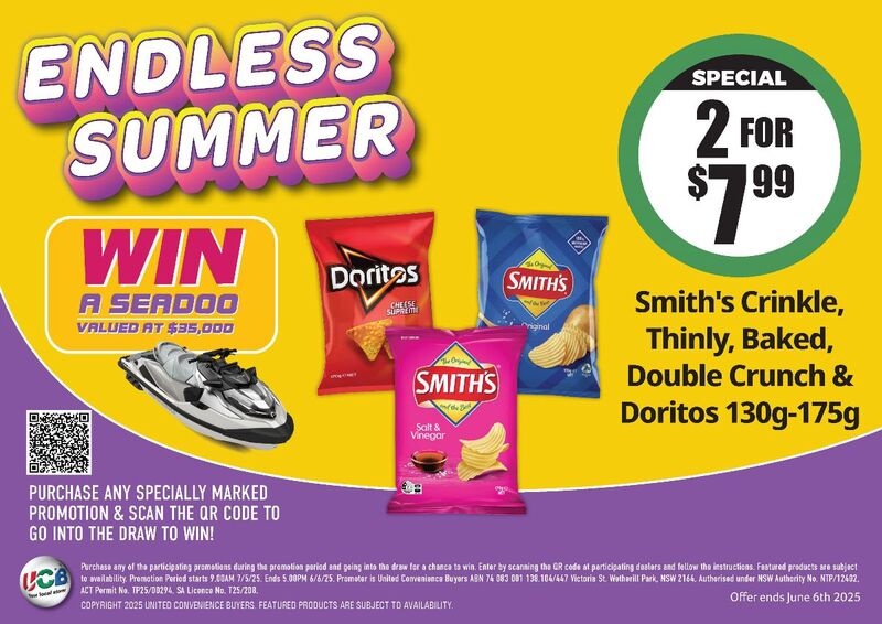 May Specials